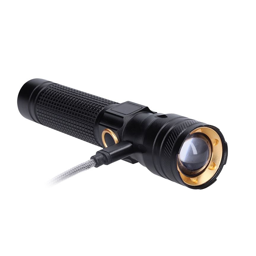 LED Ładowalna latarka LED/3,7V 1200 mAh