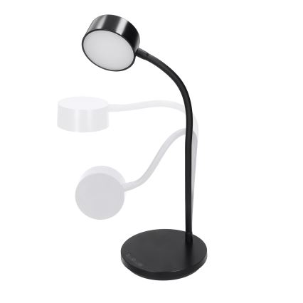 LED Ściemnialna dotykowa lampa stołowa LED/4,5W/5V 3000/4000/6500K czarny