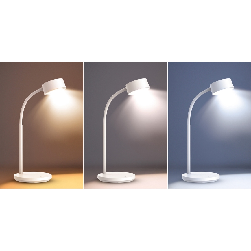 LED Ściemnialna dotykowa lampa stołowa LED/4,5W/5V 3000/4000/6500K biały
