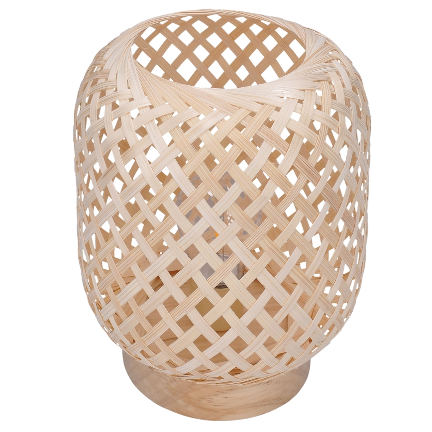 LED Dekoracyjna Lampa stołowa BOHO LED/2xAAA rattan