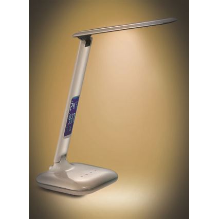 LED Lampa stołowa ściemnialna z wyświetlaczem LED/6W/230V