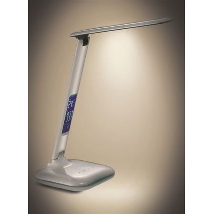LED Lampa stołowa ściemnialna z wyświetlaczem LED/6W/230V