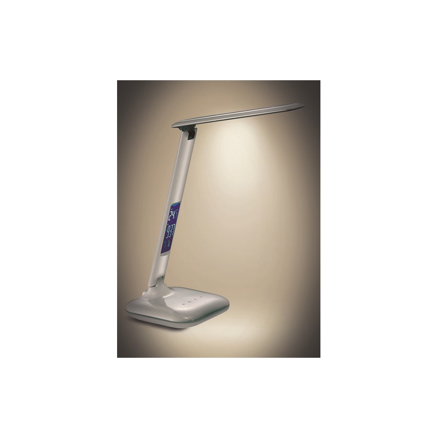 LED Lampa stołowa ściemnialna z wyświetlaczem LED/6W/230V
