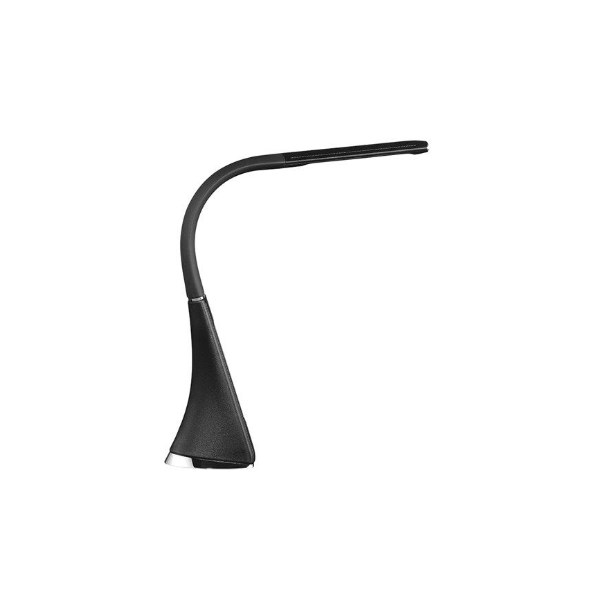 LED Lampa stołowa ściemnialna z wyświetlaczem LED/6W/230V czarny