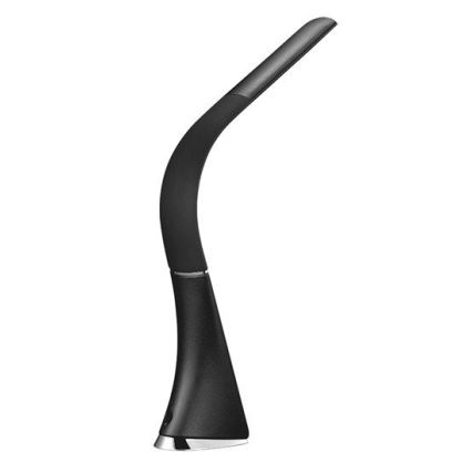 LED Lampa stołowa ściemnialna z wyświetlaczem LED/6W/230V czarny