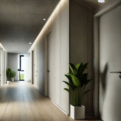 LED awaryjna wpuszczana oprawa sufitowa LED/1,5W/230V 1800 mAh