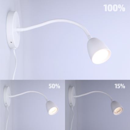 LED Mały ściemnialny kinkiet LED/4W/230V