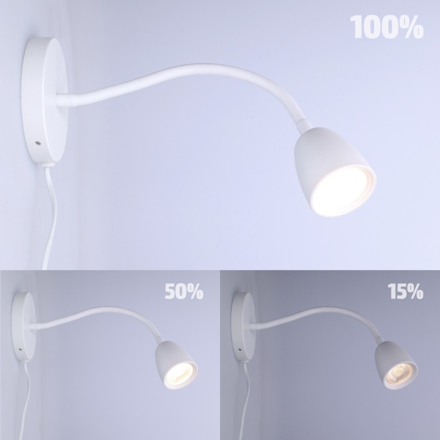 LED Mały ściemnialny kinkiet LED/4W/230V