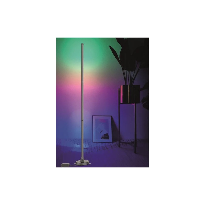 LED RGB ściemnialna lampa stojąca RAINBOW LED/18W/230V Wi-Fi Tuya + pilot