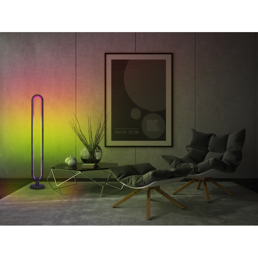 LED RGB Ściemniana lampa podłogowa RAINBOW LED/20W/230V Wi-Fi Tuya + pilot