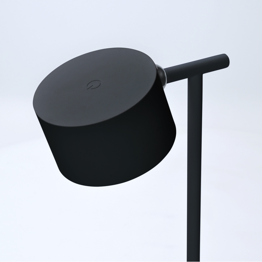 LED ściemnialna dotykowa lampa ładowalna 3w1 LED/4W/2000 mAh 3000/4000/6500K czarna