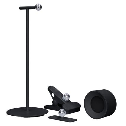 LED ściemnialna dotykowa lampa ładowalna 3w1 LED/4W/2000 mAh 3000/4000/6500K czarna