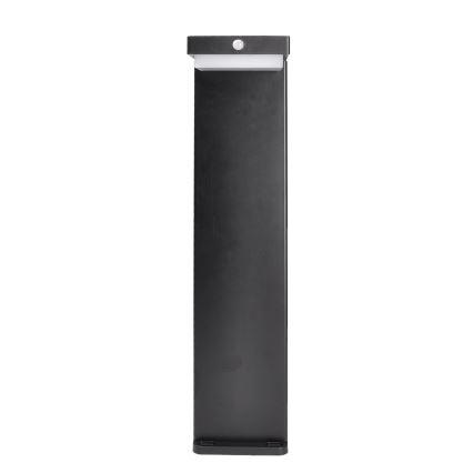 LED Lampa solarna z czujnikiem ruchu i zmierzchu PALERMO LED/5W/2000 mAh IP54 czarny