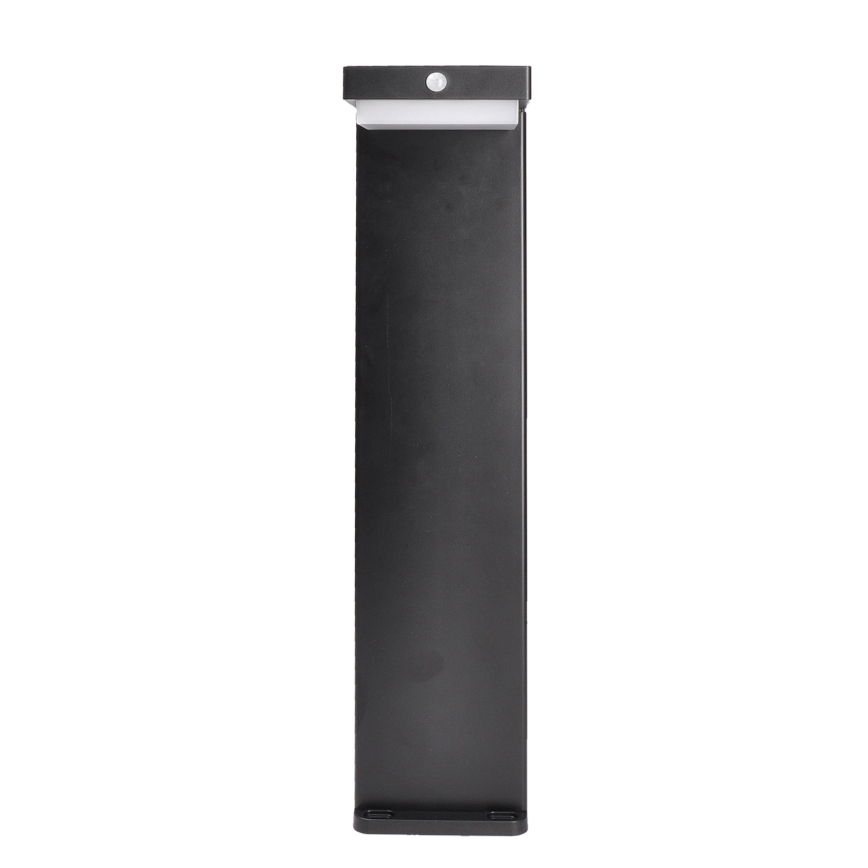 LED Lampa solarna z czujnikiem ruchu i zmierzchu PALERMO LED/5W/2000 mAh IP54 czarny