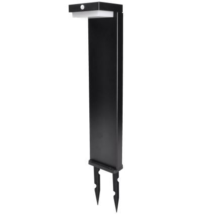 LED Lampa solarna z czujnikiem ruchu i zmierzchu PALERMO LED/5W/2000 mAh IP54 czarny