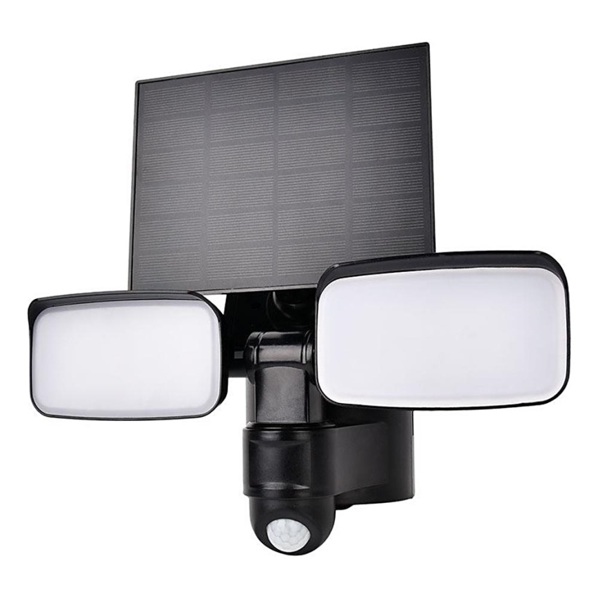 Solarny reflektor LED z czujnikiem LED/9W/3,7V 3600 mAh IP54