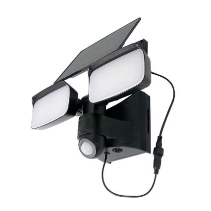 Solarny reflektor LED z czujnikiem LED/9W/3,7V 3600 mAh IP54