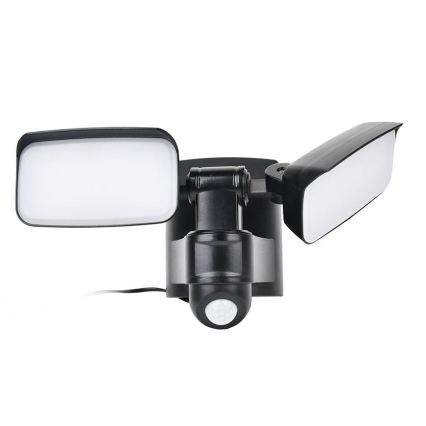 Solarny reflektor LED z czujnikiem LED/9W/3,7V 3600 mAh IP54