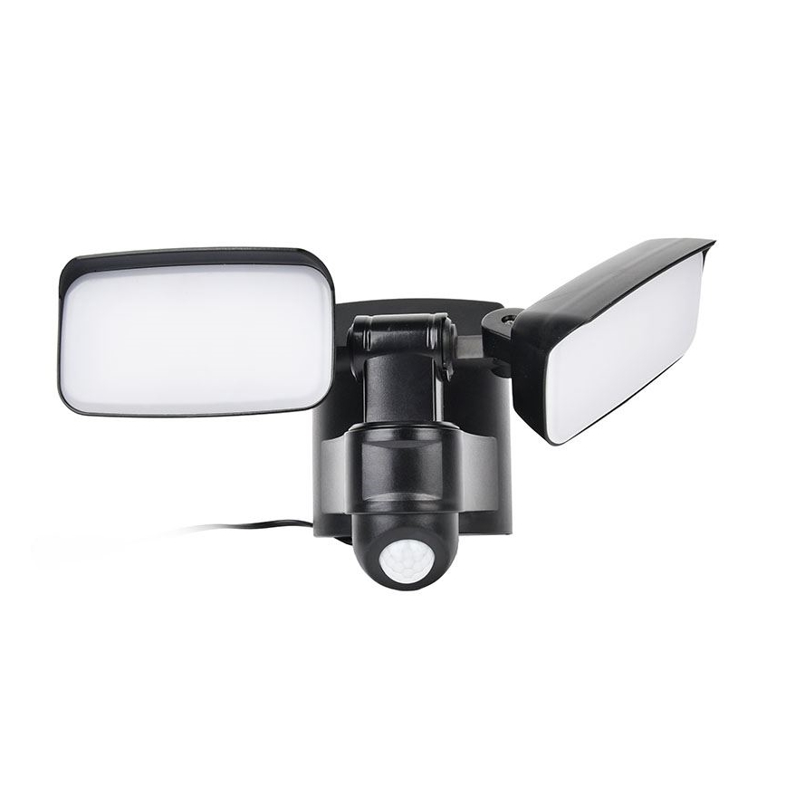 Solarny reflektor LED z czujnikiem LED/9W/3,7V 3600 mAh IP54