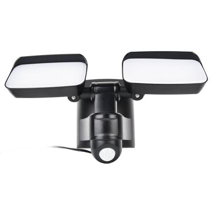 Solarny reflektor LED z czujnikiem LED/9W/3,7V 3600 mAh IP54