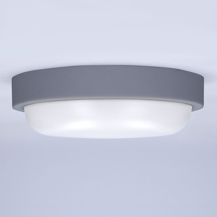 LED Kinkiet zewnętrzny LED/13W/230V 4000K IP54 szare okrągła