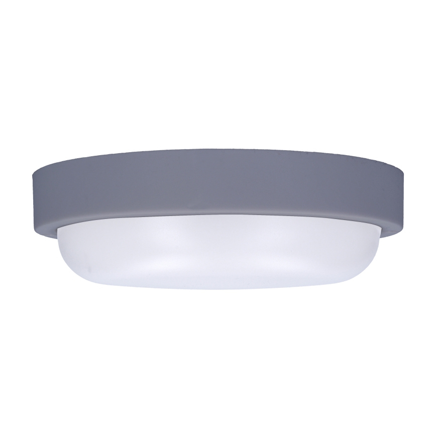 LED Kinkiet zewnętrzny LED/13W/230V 4000K IP54 szare okrągła