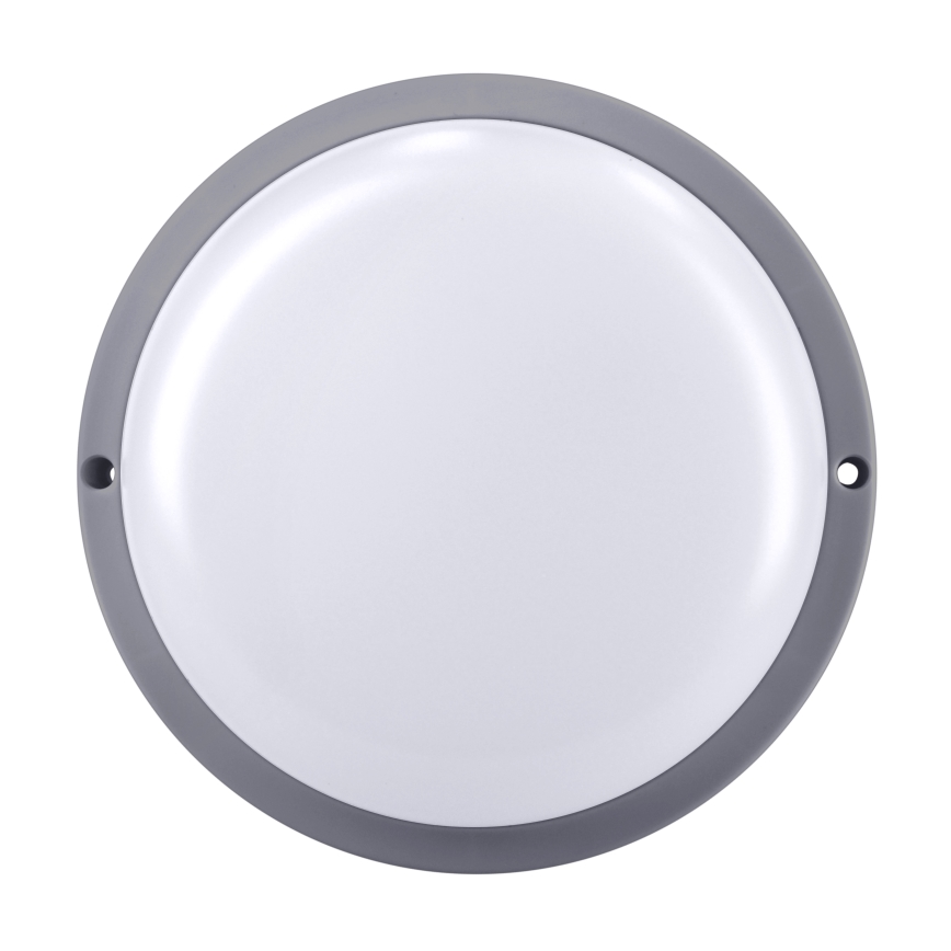 LED Kinkiet zewnętrzny LED/20W/230V 4000K IP54 szary okrągły