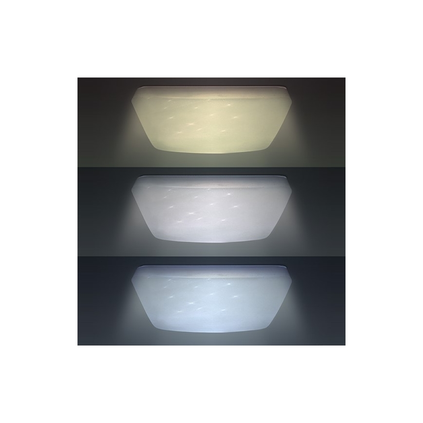 LED Plafon ściemnialny STAR LED/24W/230V + pilot