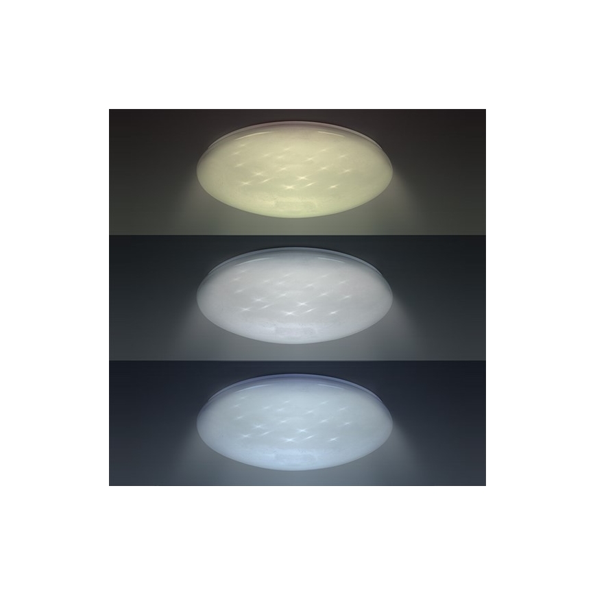 LED Plafon ściemnialny STAR LED/24W/230V + pilot