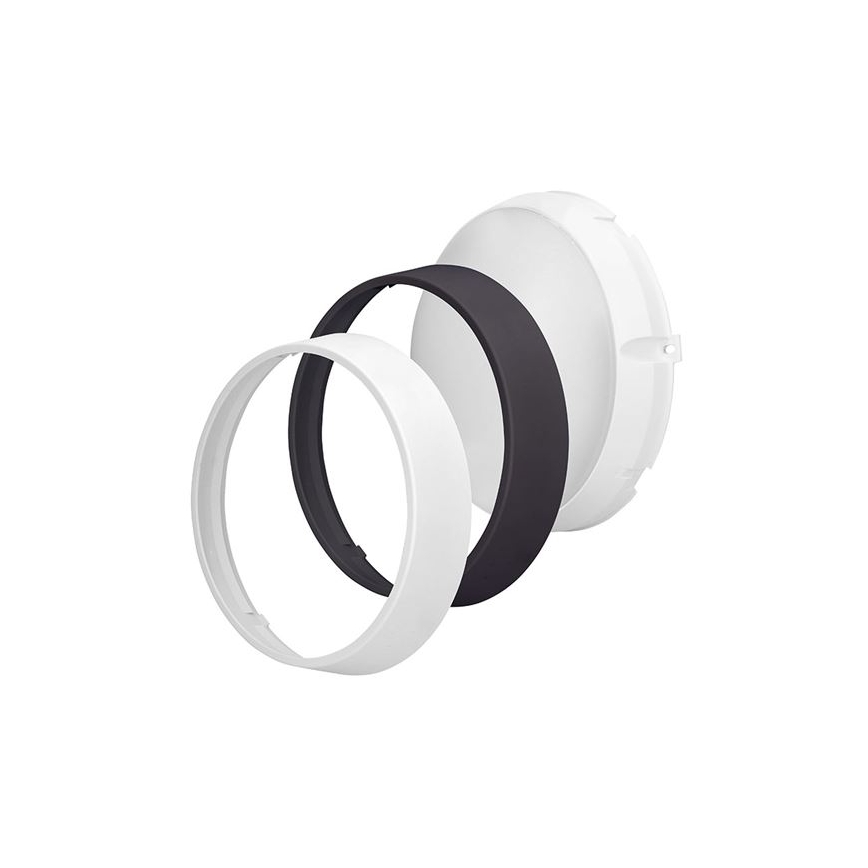 Kinkiet zewnętrzny LED 2 w 1, 20 W, 230 V, regulowana barwa światła 3000/4000/6500 K, IP65, Ø 22 cm