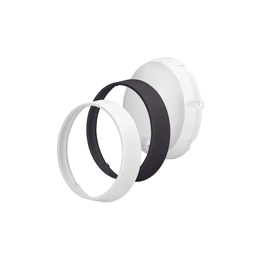 Zewnętrzny kinkiet LED z czujnikiem 2 w 1 LED/20W/230V 3000/4000/6500K IP65 Ø 22 cm