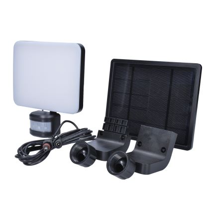 LED Naświetlacz solarny z czujnikiem ruchu LED/11W/3,7V 4400mAh 3000K/4000K/6500K IP54