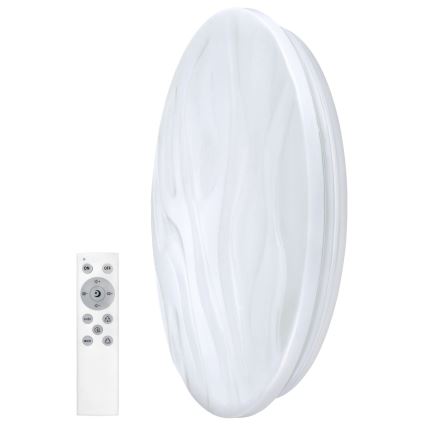 LED RGB Ściemniany plafon WAVE LED/30W/230V Wi-Fi Tuya + pilot