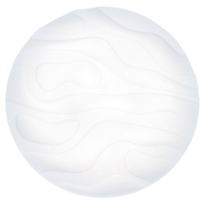 LED RGB Ściemniany plafon WAVE LED/30W/230V Wi-Fi Tuya + pilot
