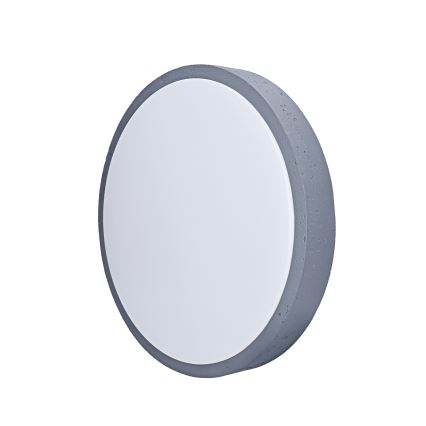 LED Plafon ściemnialny GREY LED/48W/230V 3000-6500K szare śr. 38 cm + pilot zdalnego sterowania