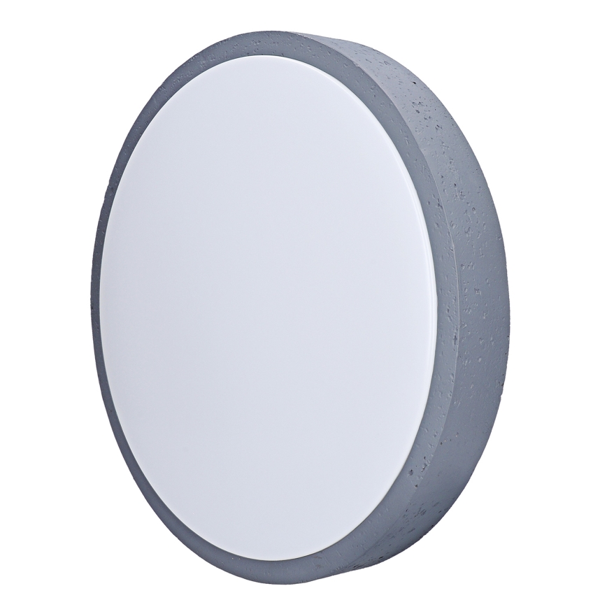 LED Plafon ściemnialny GREY LED/60W/230V 3000-6500K szary śr. 49 cm + pilot zdalnego sterowania