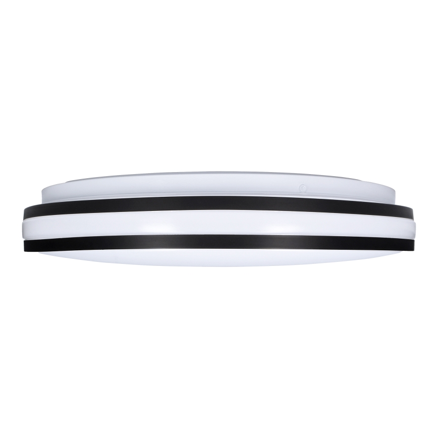 LED Plafon ściemnialny LASKOS LED/48W/230V 3000-6500K czarny + zdalne sterowanie