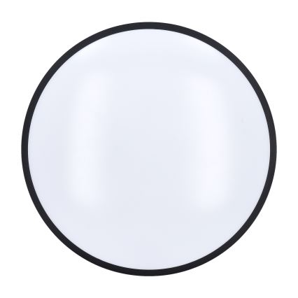 LED Plafon ściemnialny LASKOS LED/48W/230V 3000-6500K czarny + zdalne sterowanie