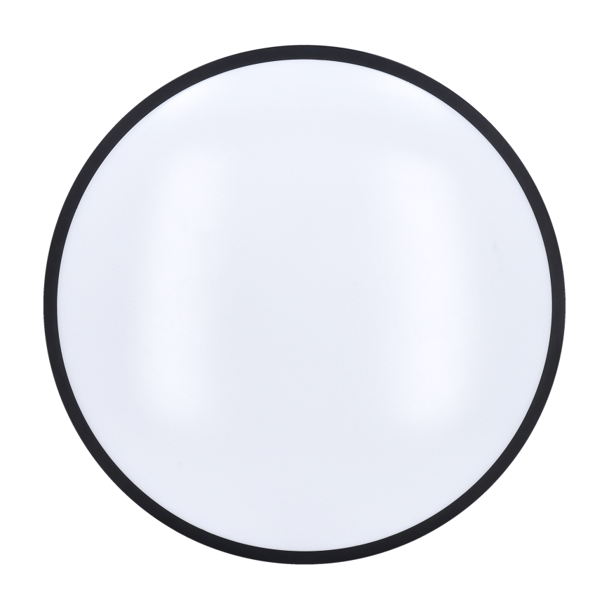 LED Plafon ściemnialny LASKOS LED/48W/230V 3000-6500K czarny + zdalne sterowanie