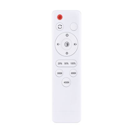 LED Plafon ściemnialny CALA LED/48W/230V 3000-6500K czarny/złoty + zdalne sterowanie