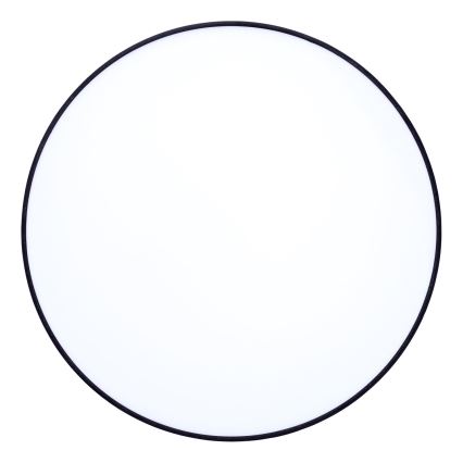 LED Plafon ściemnialny PENLEY LED/48W/230V 3000-6500K śr. 40 cm czarny + pilot zdalnego sterowania