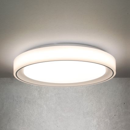 LED RGB Plafon ściemnialny FLOCO LED/30W/230V 3000-6500K + RGB/6W śr. 40cm + Pilot zdalnego sterowania