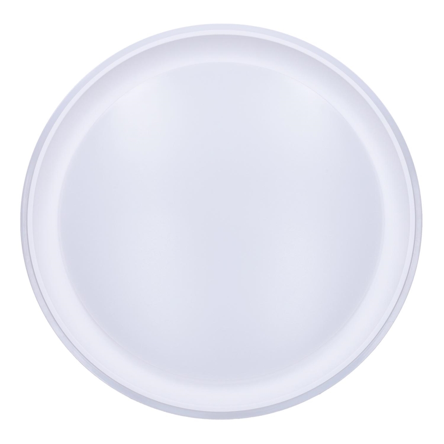 LED RGB Plafon ściemnialny FLOCO LED/30W/230V 3000-6500K + RGB/6W śr. 40cm + Pilot zdalnego sterowania