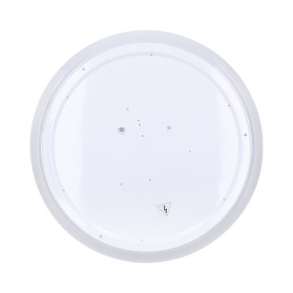 LED RGB Plafon ściemnialny FLOCO LED/30W/230V 3000-6500K + RGB/6W śr. 40cm + Pilot zdalnego sterowania