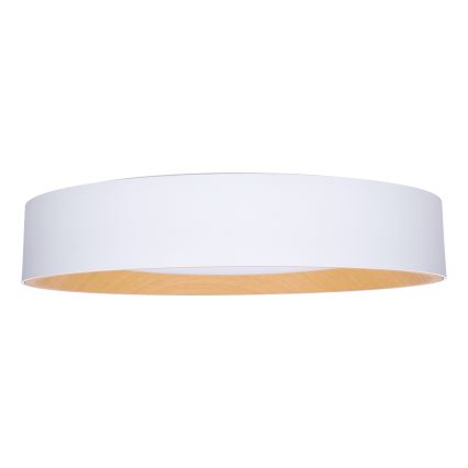 LED Plafon ściemnialny LARIOS LED/48W/230V 3000-6500K śr. 39 cm biały + pilot zdalnego sterowania