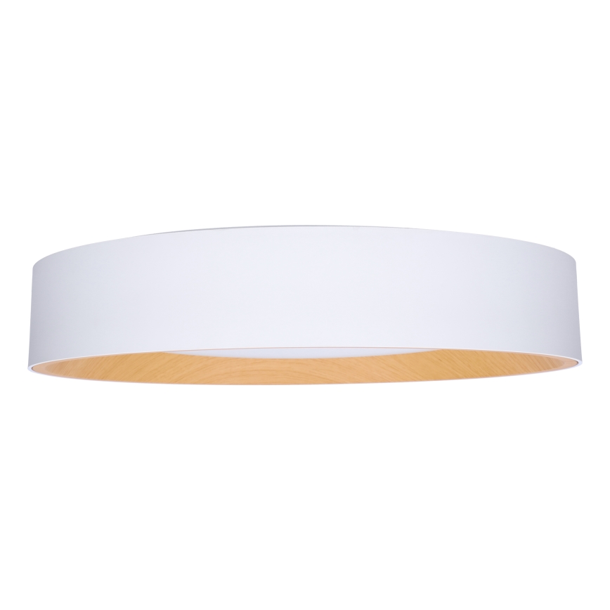 LED Plafon ściemnialny LARIOS LED/48W/230V 3000-6500K śr. 39 cm biały + pilot zdalnego sterowania