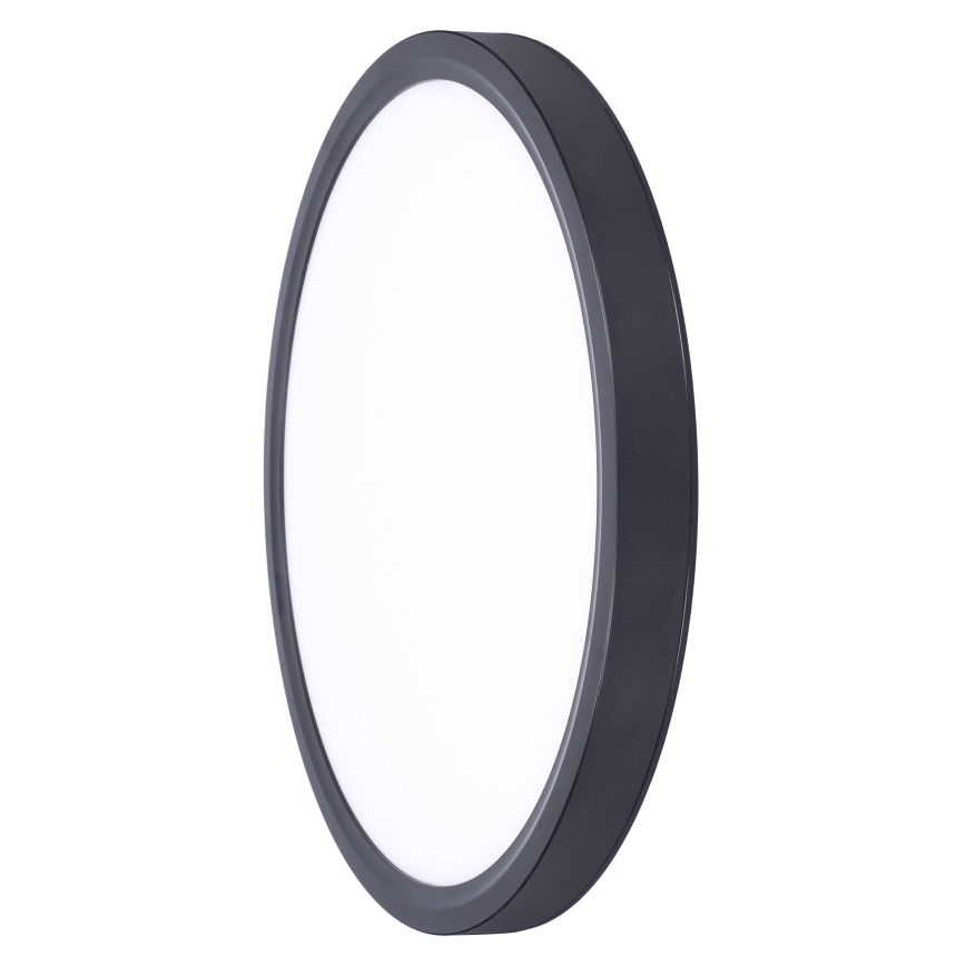 LED Regulowane oświetlenie sufitowe ESTELA LED/36W/230V śr.30 cm czarne + pilot do zdalnego sterowania