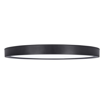LED Plafon ściemnialny ESTELA LED/36W/230V śr. 30 cm czarny + pilot zdalnego sterowania