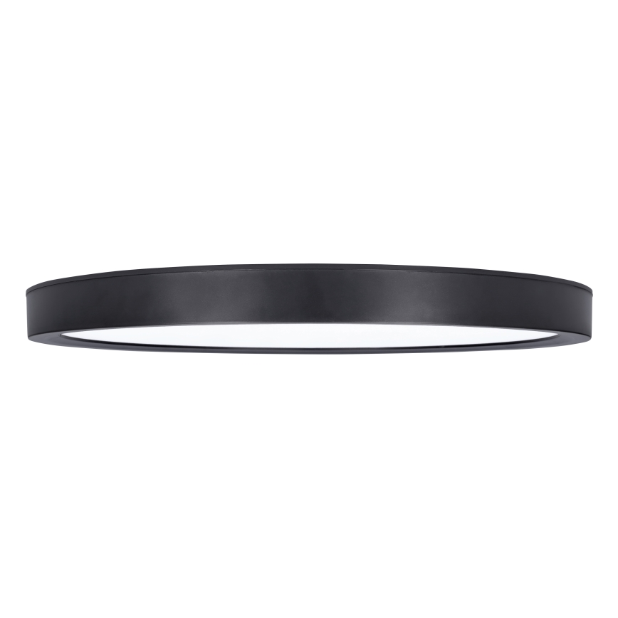 LED Plafon ściemnialny ESTELA LED/36W/230V śr. 30 cm czarny + pilot zdalnego sterowania