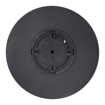 LED Plafon ściemnialny ESTELA LED/36W/230V śr. 30 cm czarny + pilot zdalnego sterowania